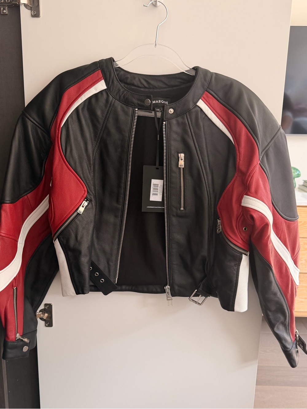 NWT Lamarque Dustin Moto Jacket